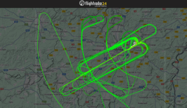 RTL Today - Propeller aircraft over Luxembourg: Navigation aids checked and recalibrated during night of 15 May