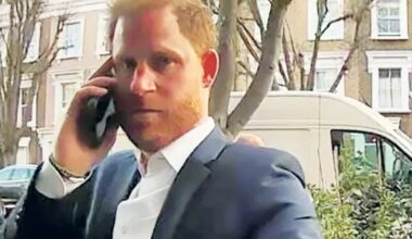 Prince Harry knocking on peoples doors