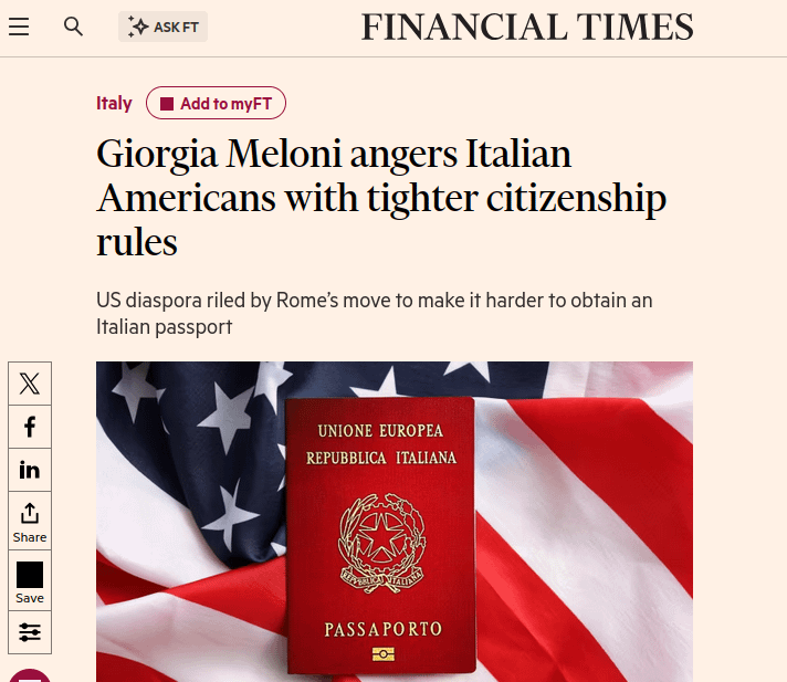 We are doing our part. What are you doing for Europe?