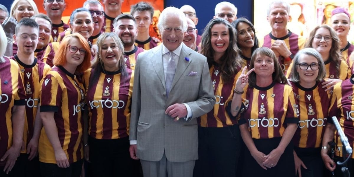 Bradford choir performs for King Charles during city visit