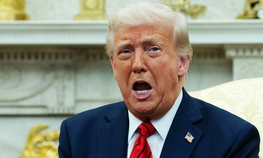 Trump Had to be ‘Calmed Down’ After Trainwreck Oval Office Meltdown When Called Out on Genocide Lies: NYT White House Reporter