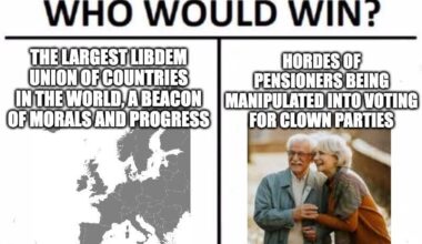 Every time I talk with a pensioner from any EU country I know they are the reason for our demise