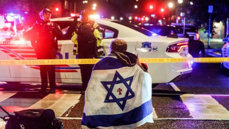 Witnesses recount the shooting near Washington DC's Jewish museum – video 