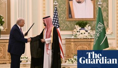US and Saudi Arabia sign $142bn arms deal as Trump to meet Syrian leader | US foreign policy