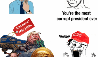 Sky’s the limit for Trump’s corruption