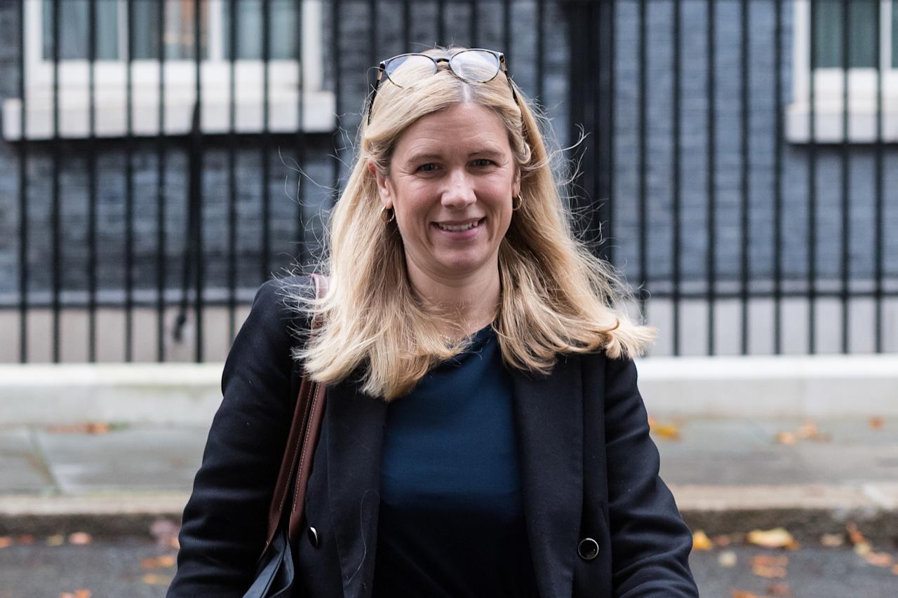 LONDON, UNITED KINGDOM  OCTOBER 29, 2024: Minister of State in the Cabinet Office (Minister without Portfolio) Ellie Reeves leaves 10 Downing Street after attending the weekly Cabinet meeting in London, United Kingdom on October 29, 2024. (Photo credit should read Wiktor Szymanowicz/Future Publishing via Getty Images)