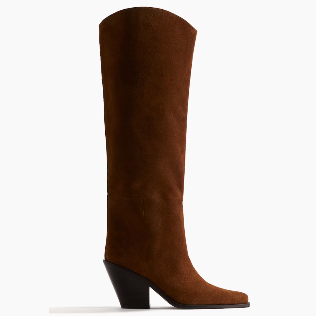 H&M Knee High Leather Boots