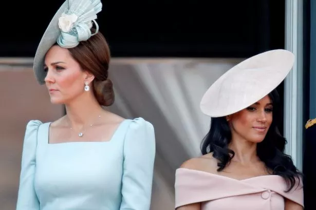 Kate Middleton and Meghan Markle
