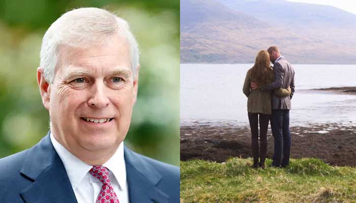 Prince Andrews son-in-law reacts to William and Kates romantic photo