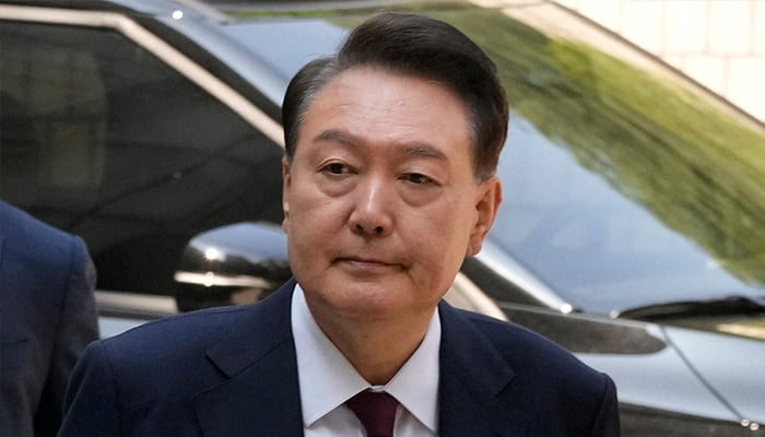 South Koreas ousted President Yoon Suk Yeol, who is facing charges of orchestrating a rebellion when he declared martial law, arrives to attend his trial at the Seoul Central District Court in Seoul, South Korea, Monday, May 12, 2025. — Reuters