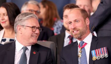 Fans issue complaint as Prince William sits next to Starmer at VE Day | Royal | News