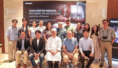 Serving true Japanese excellence: Panasonic, Lexus host an exclusive sushi mastery event