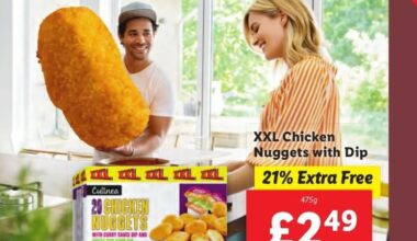 Lidl might be fibbing with the size of their XXL nuggets
