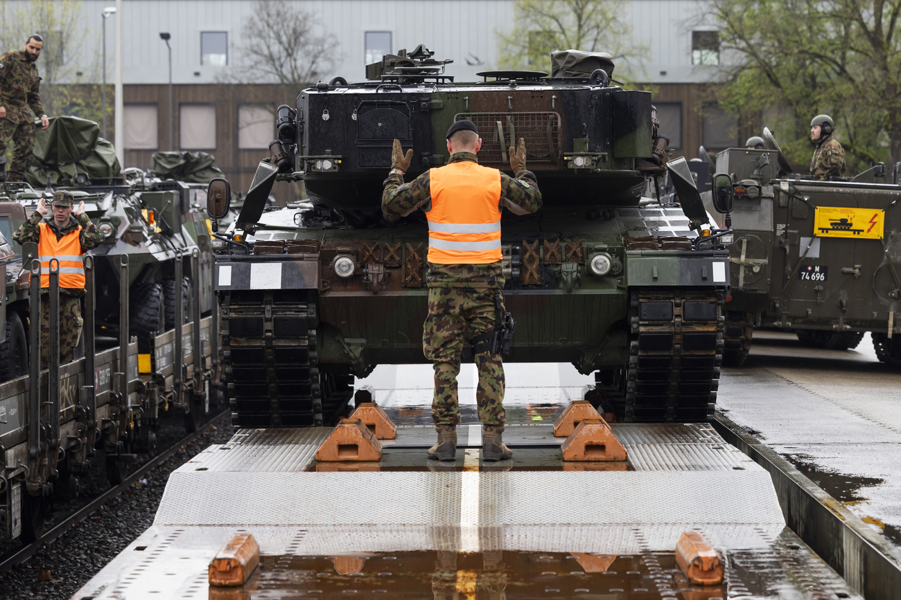Swiss tank