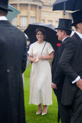 Getty Images Princess Eugenie at a Garden Party at Buckingham Palace in May 2024