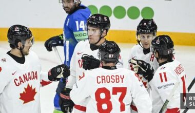 Slovenija - Kanada 0:4 (zadnja tretjina)