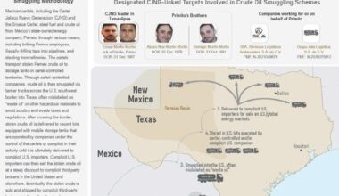 Latest Treasury target: Cartel crude oil smuggling in Texas, Southwest border | National