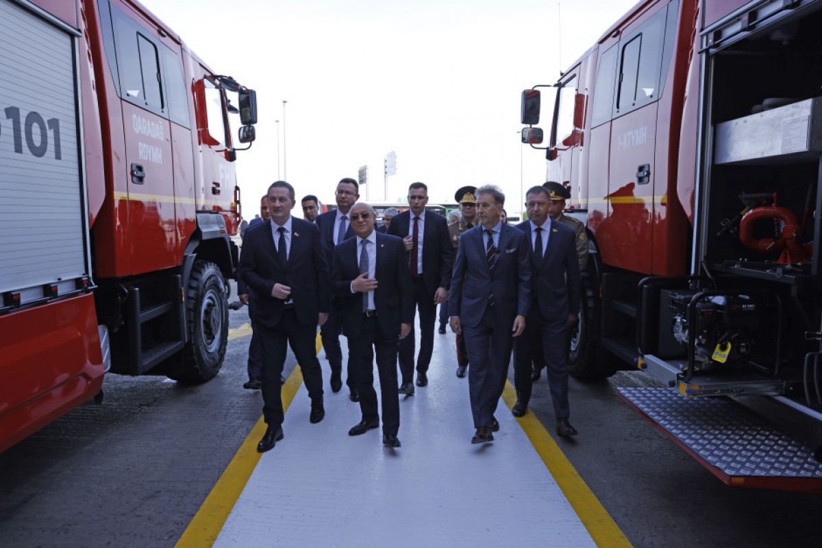 Belarus Prime Minister visits Sabail Fire Department-VIDEO