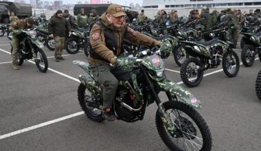 Russian Soldiers Shift to Motorcycles to Evade Ukrainian Drone Attacks