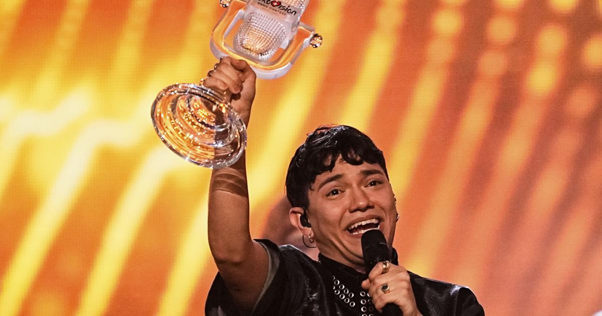 Austria welcomes JJ back home with cheers, hugs and roses after winning Eurovision Song Contest | Nation/World