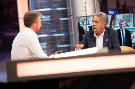Pablo Motos y Miguel Ángel Revilla, en 'El Hormiguero'
