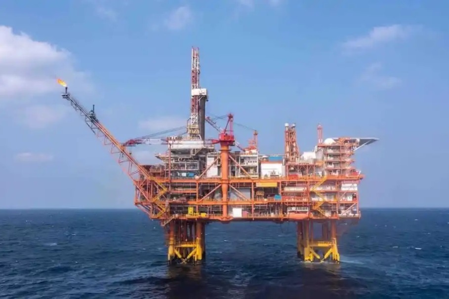 Offshore carbon utilization project put into operation