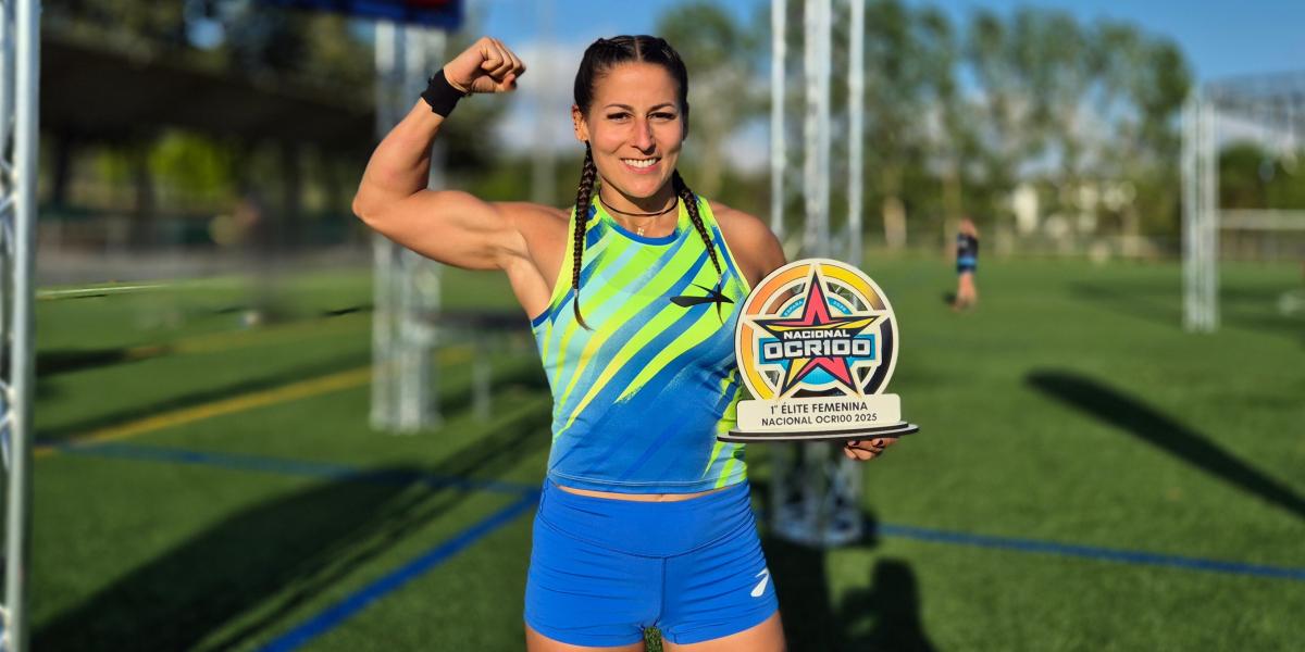 Andrea Azkune gana el Campeonato de España OCR 100 y buscará la medalla europea