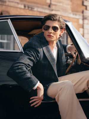 Walker Slater Tweed suiting
