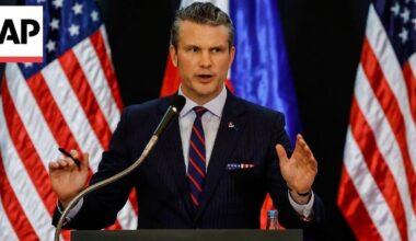 Pete Hegseth meets Australia’s deputy prime minister in Singapore | Videos