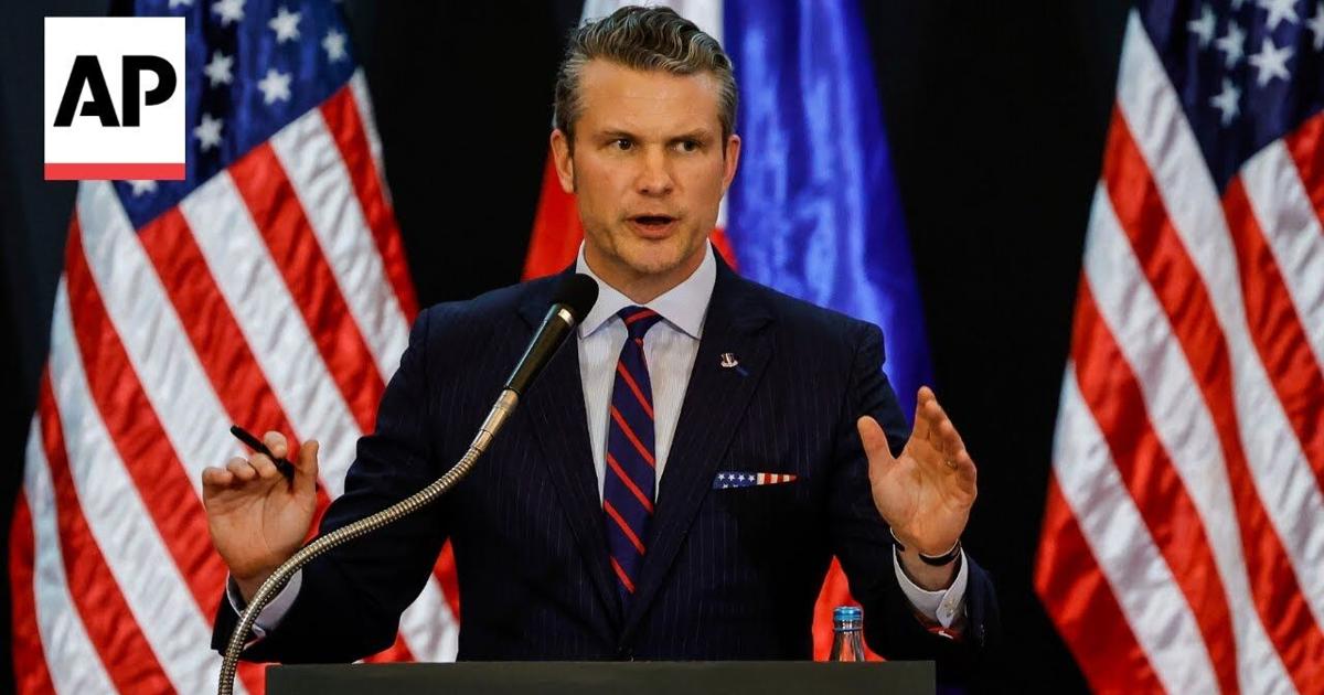 Pete Hegseth meets Australia’s deputy prime minister in Singapore | Videos