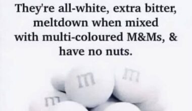 M&M “alpha male” edition