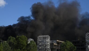 Zagreb v plamenih, gori v bližini univerzitetne bolnišnice #video #foto
