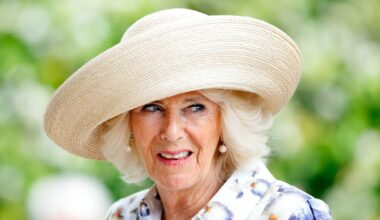 Queen Camilla cuddles adorable puppy Moley inside home she doesn't share with King Charles