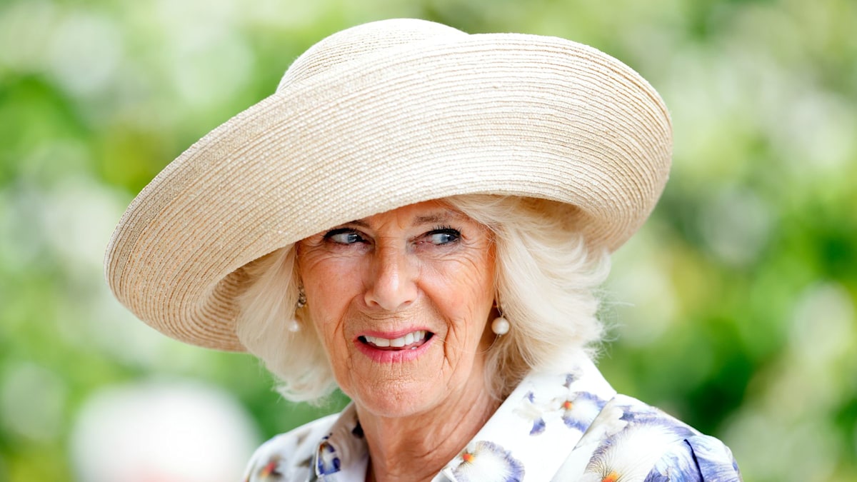 Queen Camilla cuddles adorable puppy Moley inside home she doesn't share with King Charles