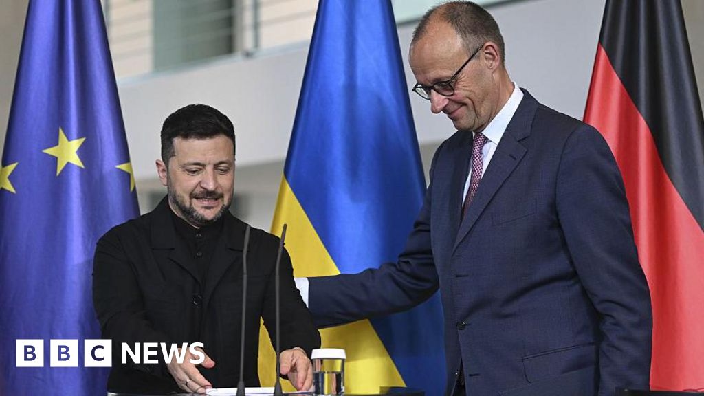 Germany's Merz promises to help Ukraine produce long-range missiles