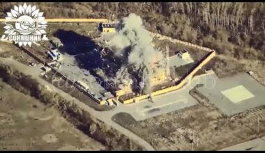 Huge Air Strike on Russian FSB Headquarters in Belgorod!