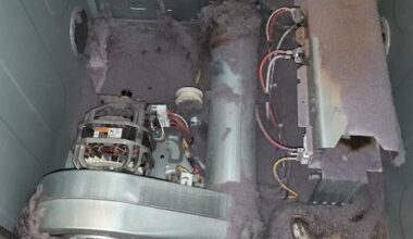 PSA: If you've had a tumble dryer for 5+ years, you should probably open the sides and clean it out.