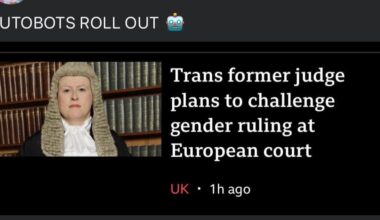 We truly live in the future. Robot judges…