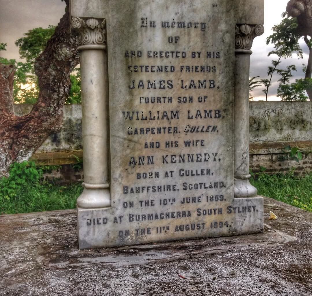 Scotsmen buried in a remote tea garden in Bangladesh