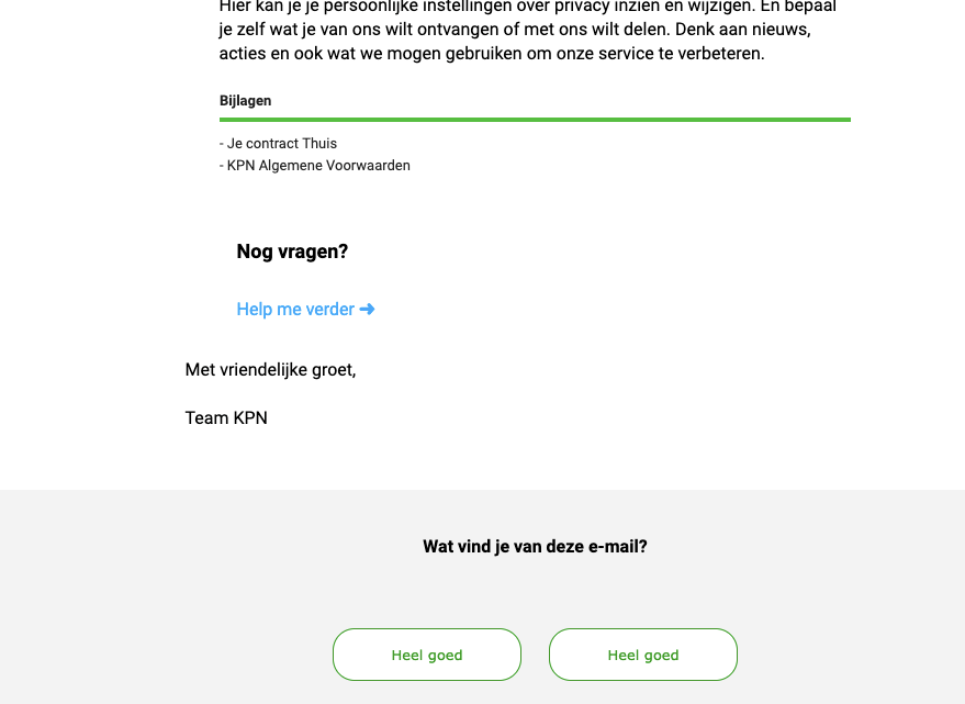 KPN heeft nogal een positief beeld van zichzelf