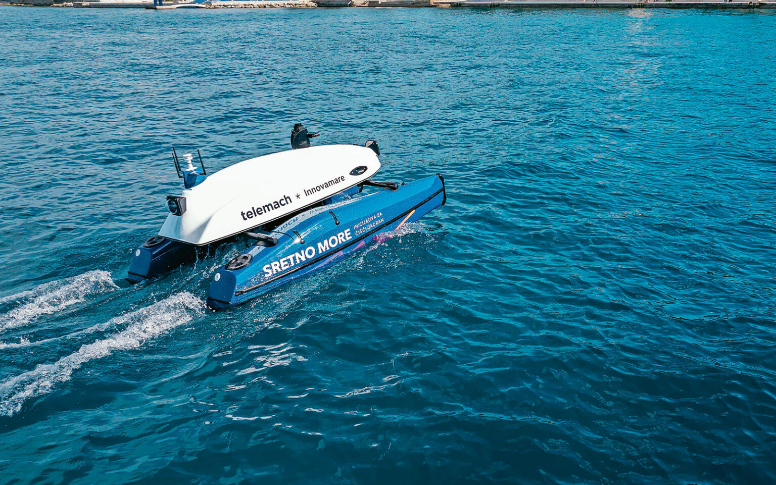 floating drone adriatic