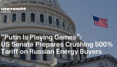“Putin Is Playing Games”: US Senate Prepares Crushing 500% Tariff on Russian Energy Buyers