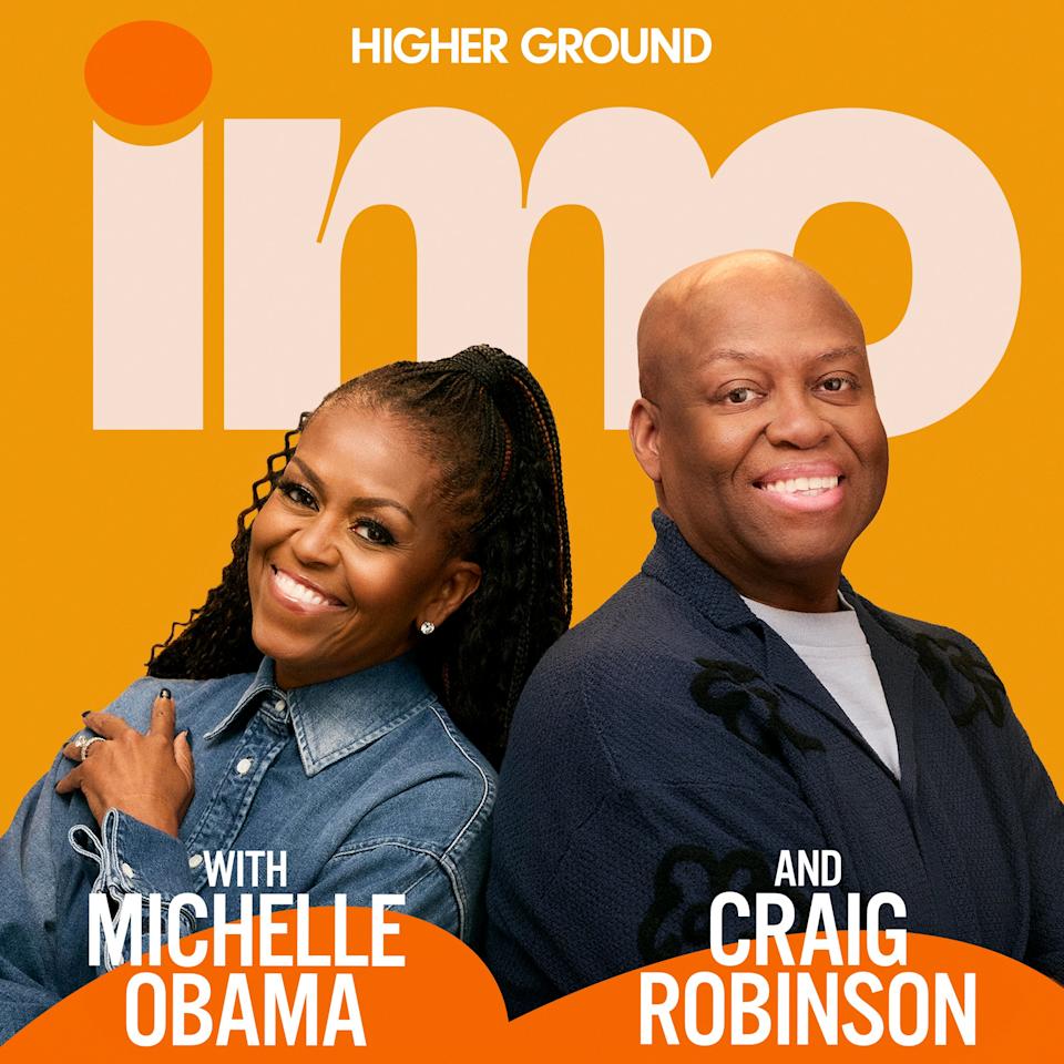 The title photo for Michelle Obama and Craig Robinson's new podcast.
