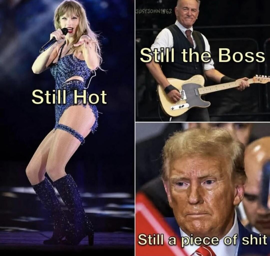 Trump must be mad he couldn't get free tickets to their concerts.