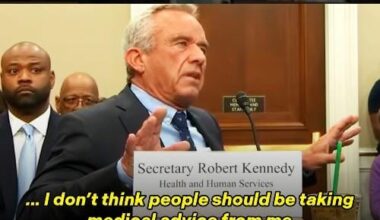 He probably thought the HHS Secretary just answered the phones and opened the mail.