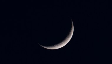 Tonight's moon.