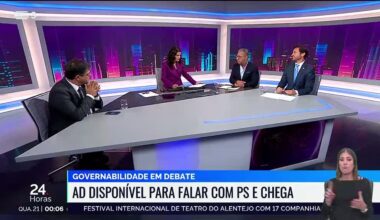 Governabilidade de Portugal esteve em debate no 360, na RTP