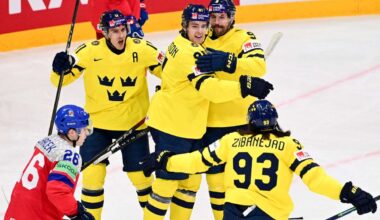 Hockey: Hosts Sweden knock champions Czech Republic out of the World Championship in the Quarter-finals