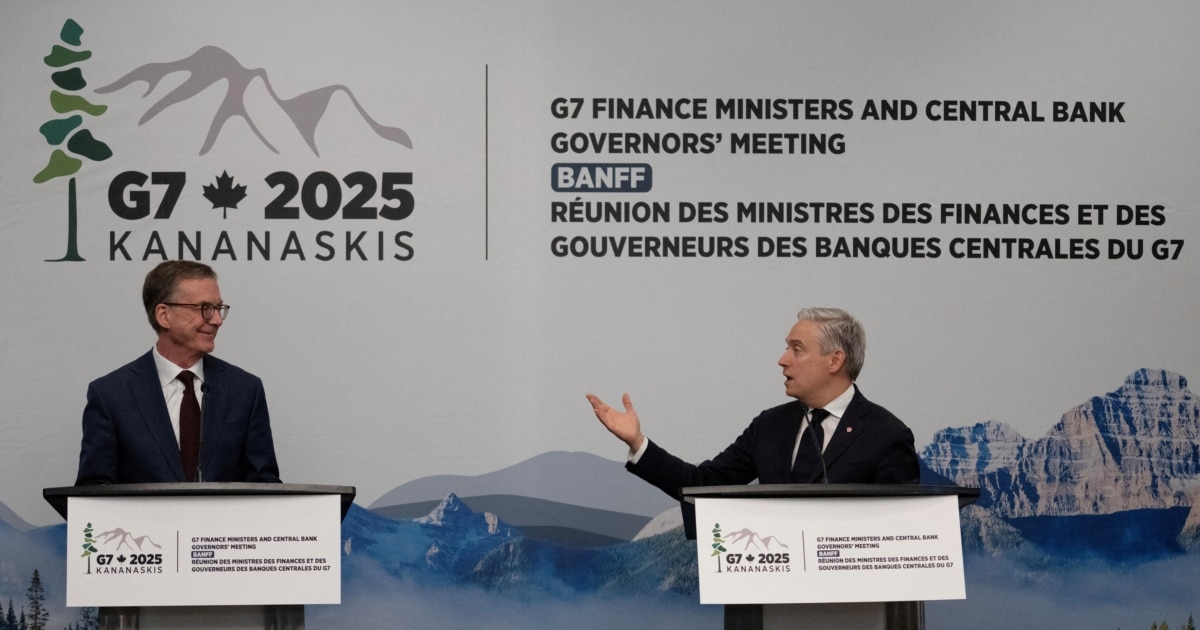 G7 Finance Ministers Agree To Increase Pressure On Russia If There Is No Cease-Fire In Ukraine