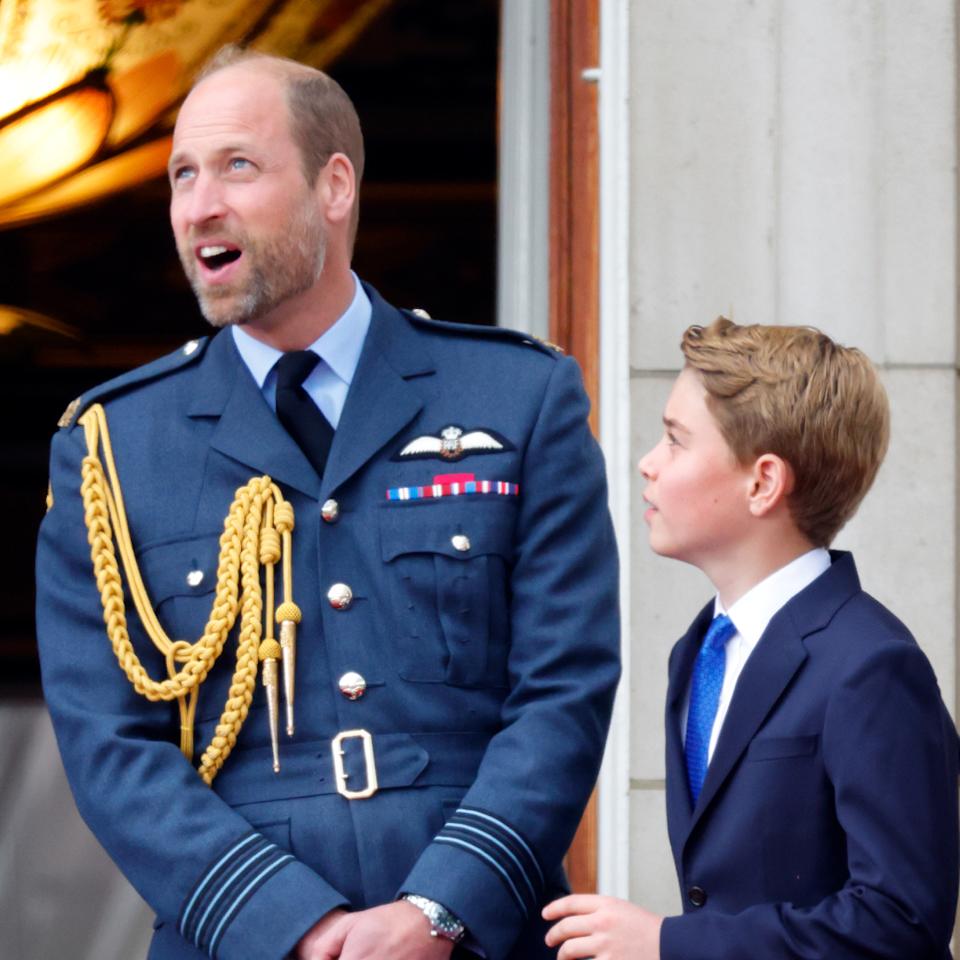 Royal Fans Praise Prince George for Intervening to Alert Prince William During an Important Moment on VE Day.